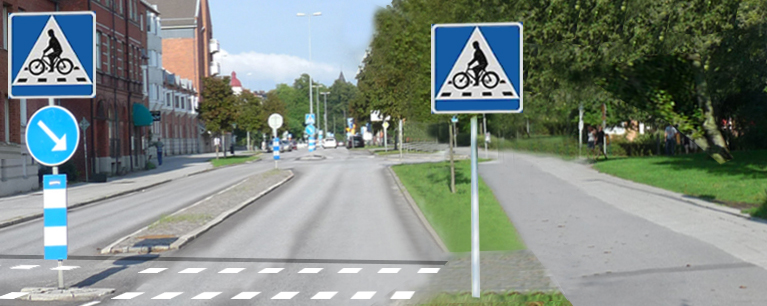 cykelöverfart