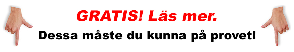 Körkortsteori. Detta gäller när du skall köra med barn i bilen! Körkortsteori. Detta gäller när du skall köra med barn i bilen!